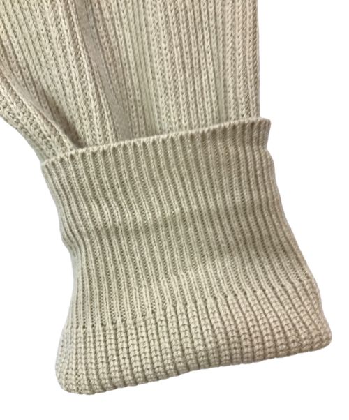 BASICKS（ベイシックス）BASICKS (ベイシックス) ORGANIC GRANDPA CARDIGAN ベージュ サイズ:-の古着・服飾アイテム