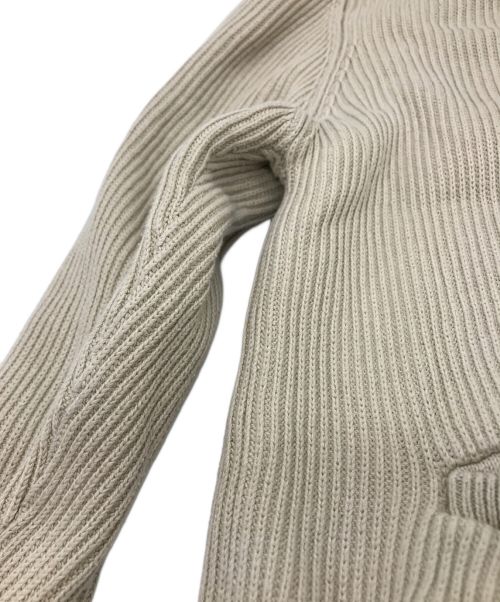 BASICKS（ベイシックス）BASICKS (ベイシックス) ORGANIC GRANDPA CARDIGAN ベージュ サイズ:-の古着・服飾アイテム