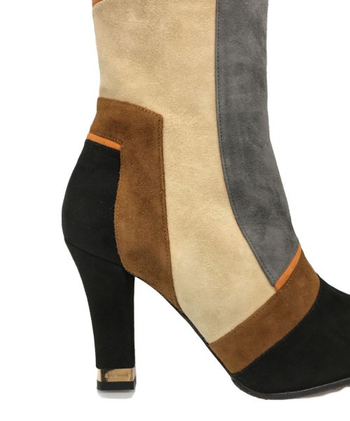 a.testoni（アテストーニ）a.testoni (アテストーニ) サイドジップブーツ マルチカラー サイズ:36 1/2の古着・服飾アイテム