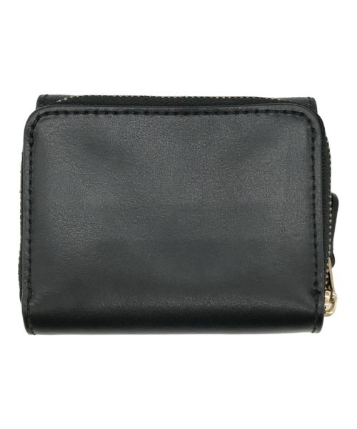 COACH（コーチ）COACH (コーチ) Small Trifold Wallet With Halftone Floral Print ブラック サイズ:-の古着・服飾アイテム