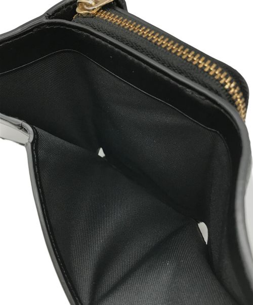 COACH（コーチ）COACH (コーチ) Small Trifold Wallet With Halftone Floral Print ブラック サイズ:-の古着・服飾アイテム