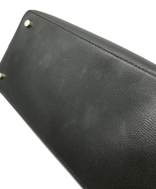 Kate Spade（ケイトスペード）Kate Spade (ケイトスペード) モリー パーティー フローラル ミディアム サッチェル バック ブラック×グリーン サイズ:-の古着・服飾アイテム