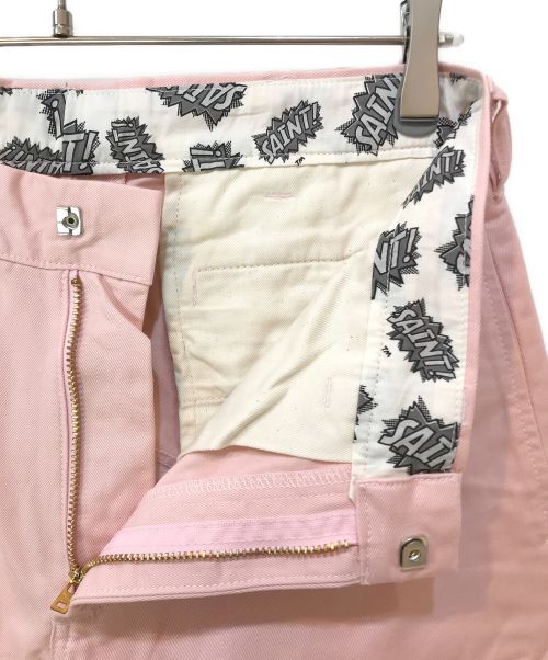 SAINT Mxxxxxx（セントマイケル）SAINT Mxxxxxx (セントマイケル) WIDE PANTS / CHINO/PINK ピンク サイズ:Mの古着・服飾アイテム