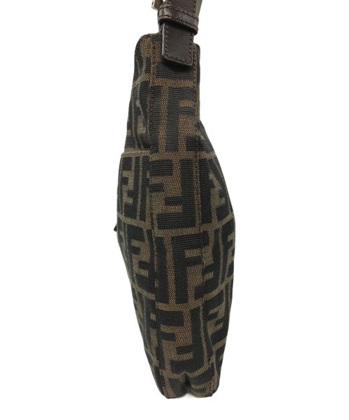 FENDI（フェンディ）FENDI (フェンディ) ズッカ柄 マンマバケット ショルダーバッグ ブラウン サイズ:-の古着・服飾アイテム