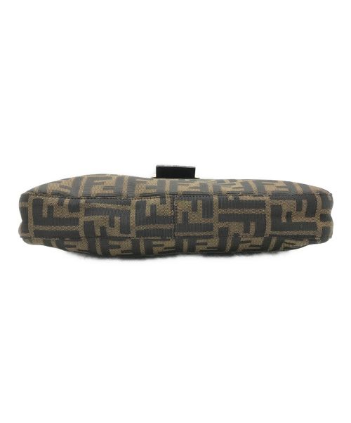 FENDI（フェンディ）FENDI (フェンディ) ズッカ柄 マンマバケット ショルダーバッグ ブラウン サイズ:-の古着・服飾アイテム
