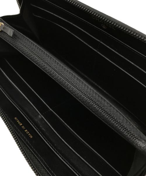 CHANEL（シャネル）CHANEL (シャネル) ラウンドファスナー長財布 ブラック サイズ:-の古着・服飾アイテム