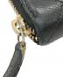 中古・古着 CHANEL (シャネル) マトラッセキャビアスキンラウンドジップウォレット ブラック サイズ:-：35000円