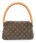 LOUIS VUITTON（ルイ ヴィトン）の古着「ミニルーピング ハンドバッグ」｜ブラウン