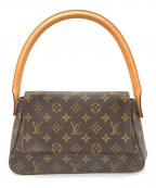 LOUIS VUITTONルイ ヴィトン）の古着「ミニルーピング ハンドバッグ」｜ブラウン