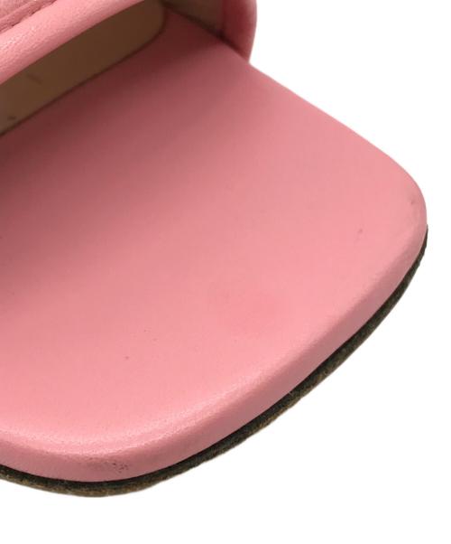 GUCCI（グッチ）GUCCI (グッチ) GGマーモント ミュールサンダル ピンク サイズ:36の古着・服飾アイテム