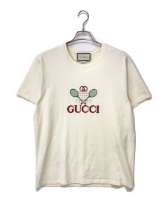中古・古着通販】GUCCI (グッチ) Club Multi Tee テニス 刺繍 ロゴ 