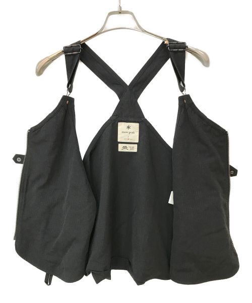 Snow peak（スノーピーク）Snow peak (スノーピーク) TAKIBI Vest ブラック サイズ:Sの古着・服飾アイテム