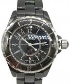 CHANELシャネル）の古着「J12 リストウォッチ」｜ブラック