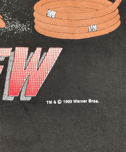 COLLEGIATE PACIFIC（カレッジパシフィック）COLLEGIATE PACIFIC (カレッジパシフィック) プリントTシャツ ブラック サイズ:L(42-44)の古着・服飾アイテム