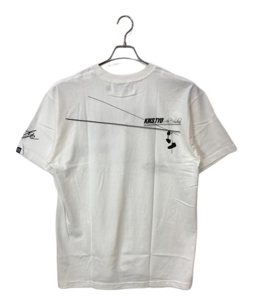 KIKS TYO（キックスティーワイオー）KIKS TYO (キックスティーワイオー) プリントTシャツ ホワイト サイズ:XLの古着・服飾アイテム
