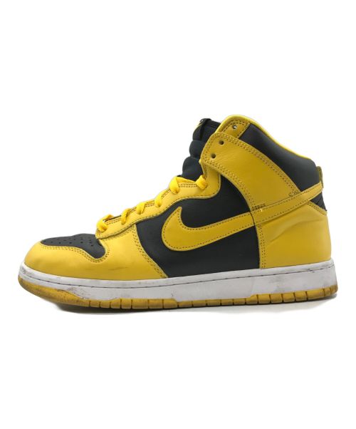 NIKE（ナイキ）NIKE (ナイキ) DUNK HI SP/ハイカットスニーカー BLACK/VARSITY MAIZE サイズ:US10の古着・服飾アイテム