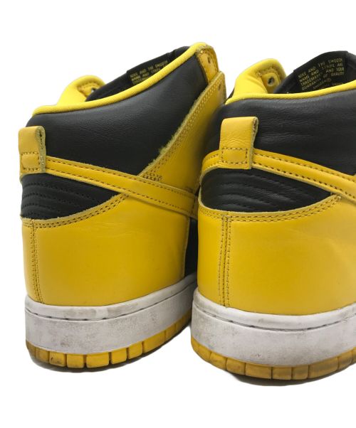 NIKE（ナイキ）NIKE (ナイキ) DUNK HI SP/ハイカットスニーカー BLACK/VARSITY MAIZE サイズ:US10の古着・服飾アイテム