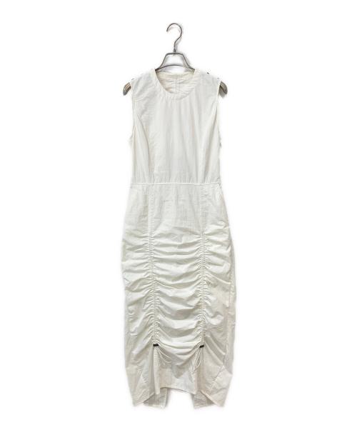 Adam et Rope（アダム エ ロペ）Adam et Rope (アダム エ ロペ) ライトシェルマルチWAYワンピース ホワイト サイズ:38の古着・服飾アイテム