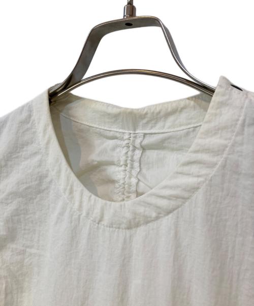 Adam et Rope（アダム エ ロペ）Adam et Rope (アダム エ ロペ) ライトシェルマルチWAYワンピース ホワイト サイズ:38の古着・服飾アイテム