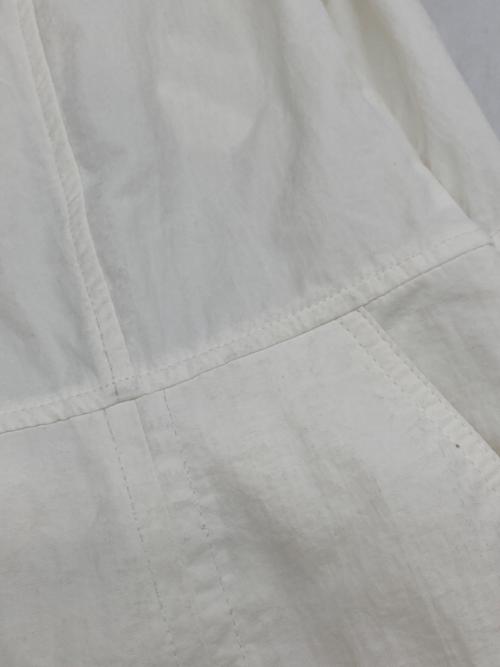 Adam et Rope（アダム エ ロペ）Adam et Rope (アダム エ ロペ) ライトシェルマルチWAYワンピース ホワイト サイズ:38の古着・服飾アイテム