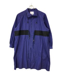 中古・古着通販】HYKE (ハイク) STRETCH TROPICAL MILITARY COAT