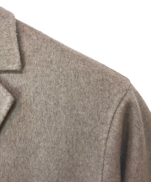 INDIVI（インディヴィ）INDIVI (インディヴィ) ハミルトンウール リバーテーラーコート ベージュ サイズ:3の古着・服飾アイテム
