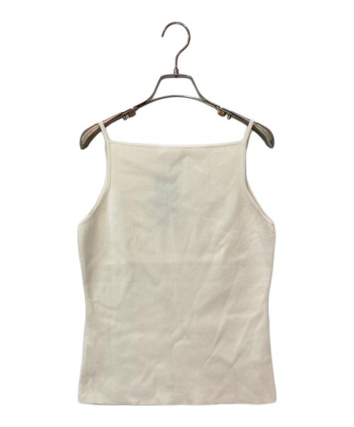 Demi-Luxe Beams（デミルクス ビームス）Demi-Luxe Beams (デミルクス ビームス) ヘルシー ニットキャミソール アイボリー サイズ:FREEの古着・服飾アイテム