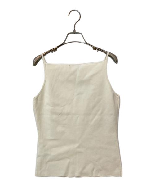 Demi-Luxe Beams（デミルクス ビームス）Demi-Luxe Beams (デミルクス ビームス) ヘルシー ニットキャミソール アイボリー サイズ:FREEの古着・服飾アイテム