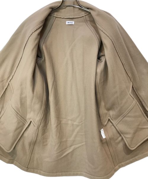MITTAN（ミッタン）MITTAN (ミッタン) カシミヤ混 半纏コート ベージュ サイズ:1の古着・服飾アイテム