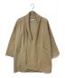 MITTAN（ミッタン）の古着「カシミヤ混 半纏コート」｜ベージュ