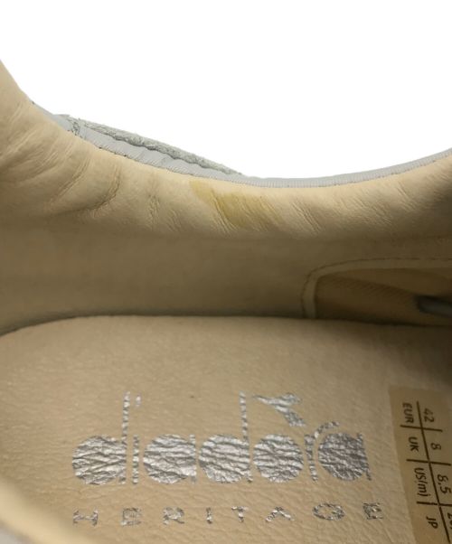 DIADORA（ディアドラ）DIADORA (ディアドラ) N9000 H SW ローカット スニーカー Ash Dust サイズ:US8.5の古着・服飾アイテム