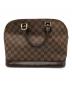 LOUIS VUITTON (ルイ ヴィトン) アルマ ハンドバッグ ブラウン：77000円