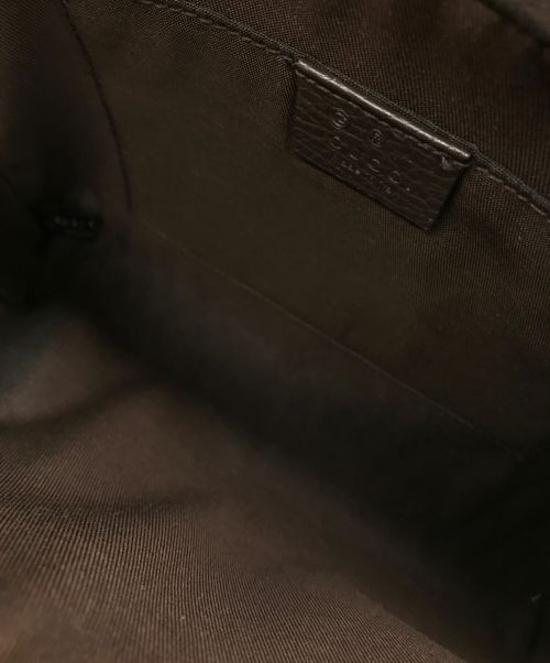 GUCCI（グッチ）GUCCI (グッチ) GGキャンバスボディバッグ ベージュの古着・服飾アイテム