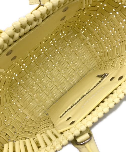 BALENCIAGA（バレンシアガ）BALENCIAGA (バレンシアガ) ビストロバスケットバッグXS イエローの古着・服飾アイテム