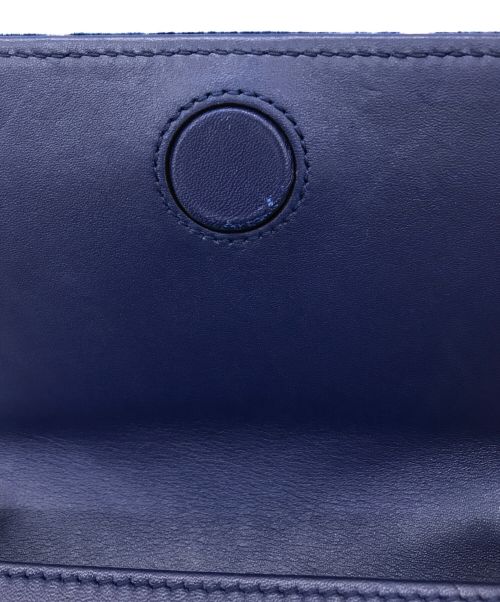 GUCCI（グッチ）GUCCI (グッチ) スモールチェーンショルダーバッグ ブルーの古着・服飾アイテム