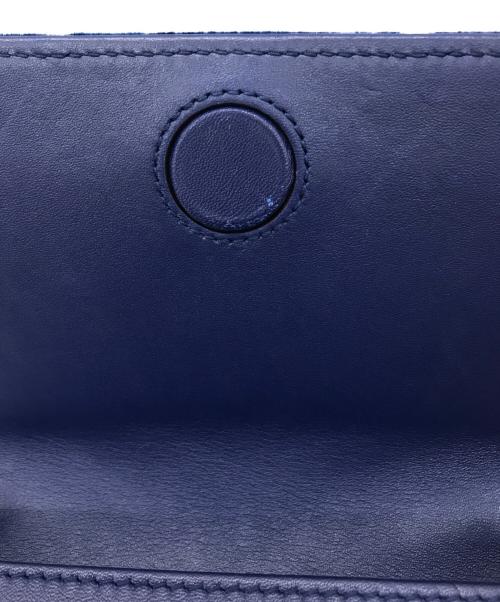 GUCCI（グッチ）GUCCI (グッチ) スモールチェーンショルダーバッグ ブルーの古着・服飾アイテム