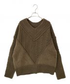 JOURNAL STANDARD×KIARIS vintage&closetジャーナルスタンダード×）の古着「クレイジーパターンプルオーバー」｜ブラウン