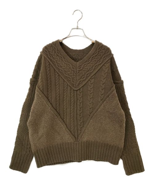 JOURNAL STANDARD（ジャーナルスタンダード）JOURNAL STANDARD (ジャーナル スタンダード) KIARIS vintage&closet クレイジーパターンプルオーバー ブラウン サイズ:-の古着・服飾アイテム