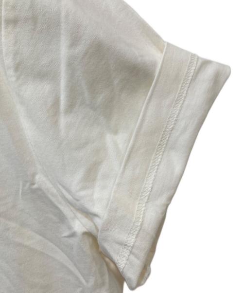 COACH（コーチ）COACH (コーチ) DISNEY (ディズニー) ロープクライム ミッキーマウス シグネチャー Tシャツ ブラウン×ホワイト サイズ:Sの古着・服飾アイテム