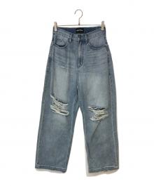 DANKE SCHON（ダンケ シェーン）の古着「DESTROY DENIM」｜インディゴ