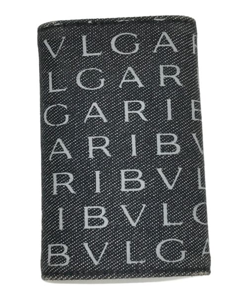 BVLGARI（ブルガリ）BVLGARI (ブルガリ) ロゴマニア 6連キーケース ブラック サイズ:-の古着・服飾アイテム