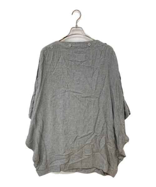 MM6 Maison Margiela（エムエムシックスメゾンマルジェラ）MM6 Maison Margiela (エムエムシックスメゾンマルジェラ) カットソーワンピース グレー サイズ:42の古着・服飾アイテム