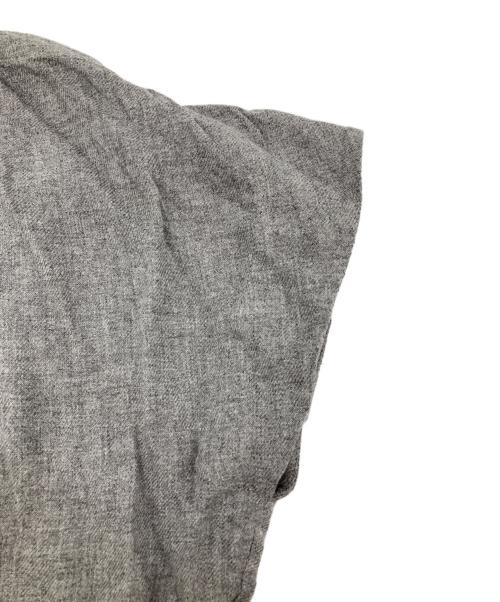 MM6 Maison Margiela（エムエムシックスメゾンマルジェラ）MM6 Maison Margiela (エムエムシックスメゾンマルジェラ) カットソーワンピース グレー サイズ:42の古着・服飾アイテム