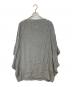 MM6 Maison Margiela (エムエムシックスメゾンマルジェラ) カットソーワンピース グレー サイズ:42：3000円
