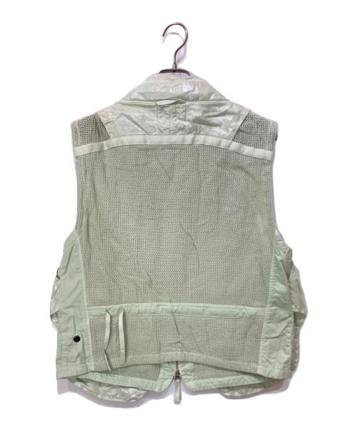 STONE ISLAND SHADOW PROJECT（ストーンアイランド シャドウプロジェクト）STONE ISLAND SHADOW PROJECT (ストーンアイランド シャドウプロジェクト) UTILITY VEST CHAPTER 2 GLASS LINEN ベージュ サイズ:Lの古着・服飾アイテム