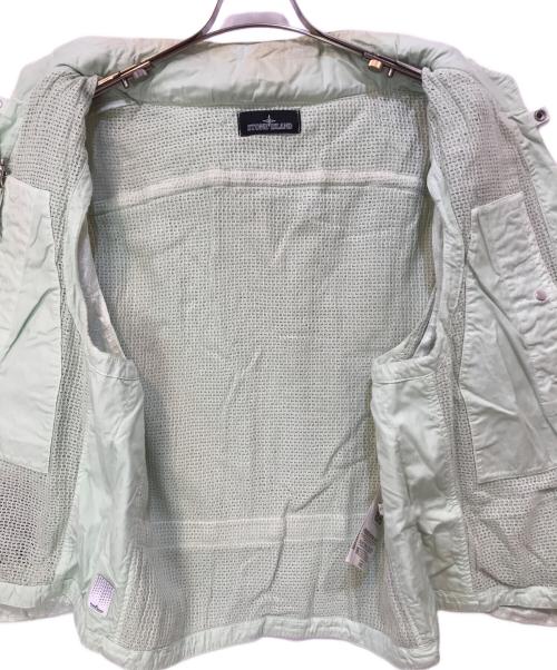STONE ISLAND SHADOW PROJECT（ストーンアイランド シャドウプロジェクト）STONE ISLAND SHADOW PROJECT (ストーンアイランド シャドウプロジェクト) UTILITY VEST CHAPTER 2 GLASS LINEN ベージュ サイズ:Lの古着・服飾アイテム