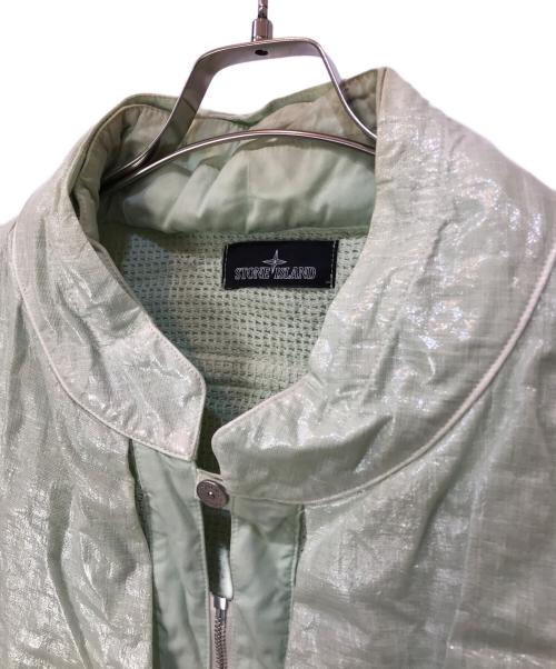 STONE ISLAND SHADOW PROJECT（ストーンアイランド シャドウプロジェクト）STONE ISLAND SHADOW PROJECT (ストーンアイランド シャドウプロジェクト) UTILITY VEST CHAPTER 2 GLASS LINEN ベージュ サイズ:Lの古着・服飾アイテム