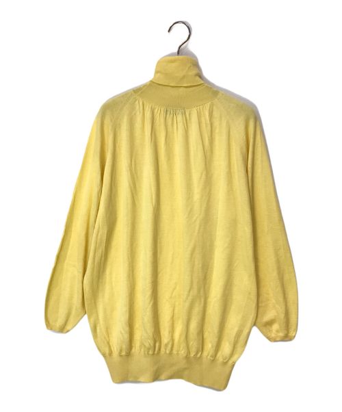 DRAWER（ドゥロワー）DRAWER (ドゥロワー) タートルネックニット イエロー サイズ:-の古着・服飾アイテム