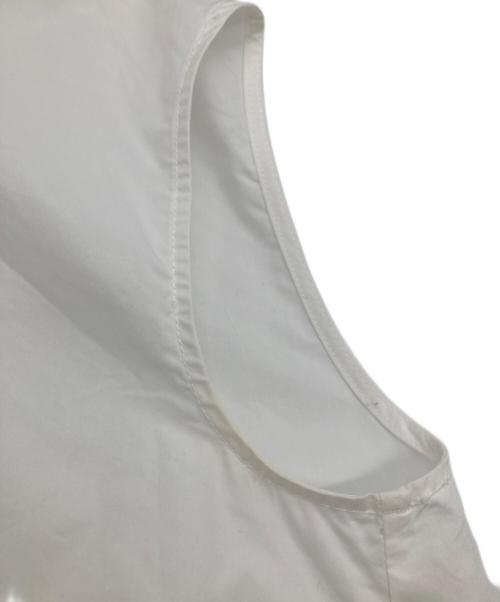 Mystrada（マイストラーダ）Mystrada (マイストラーダ) 安西こずえ (アンザイコズエ) カットワーク衿ブラウス ホワイト サイズ:38の古着・服飾アイテム