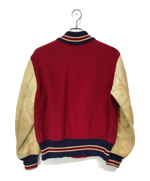 Whiting（ホワイティング）Whiting (ホワイティング) 60s スタジャン レッド サイズ:40の古着・服飾アイテム